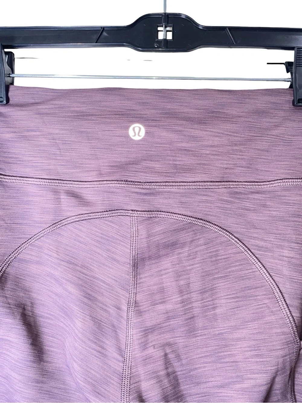lululemon athletica Heathered Purple High-Rise Cropped Leggings‎